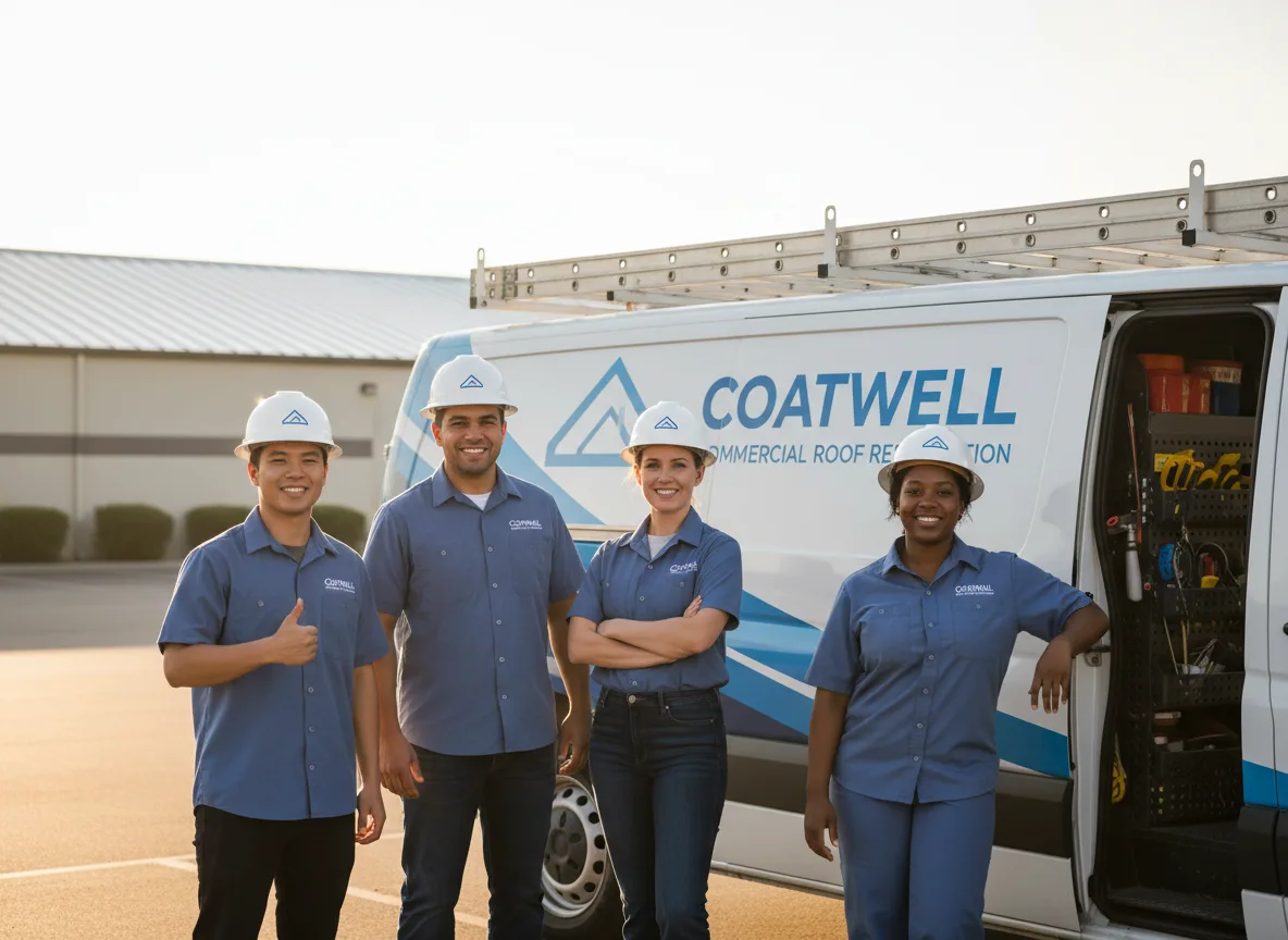 Commercial roof coating company in Stoutsville, OH